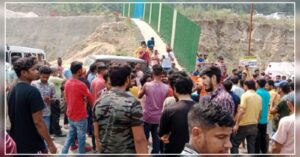 Explosion in the tunnel of Rishikesh-Karnprayag rail project.Hillvani News