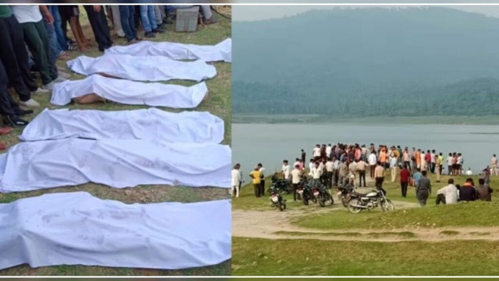 Seven youths died due to drowning in the lake. Hillvani News