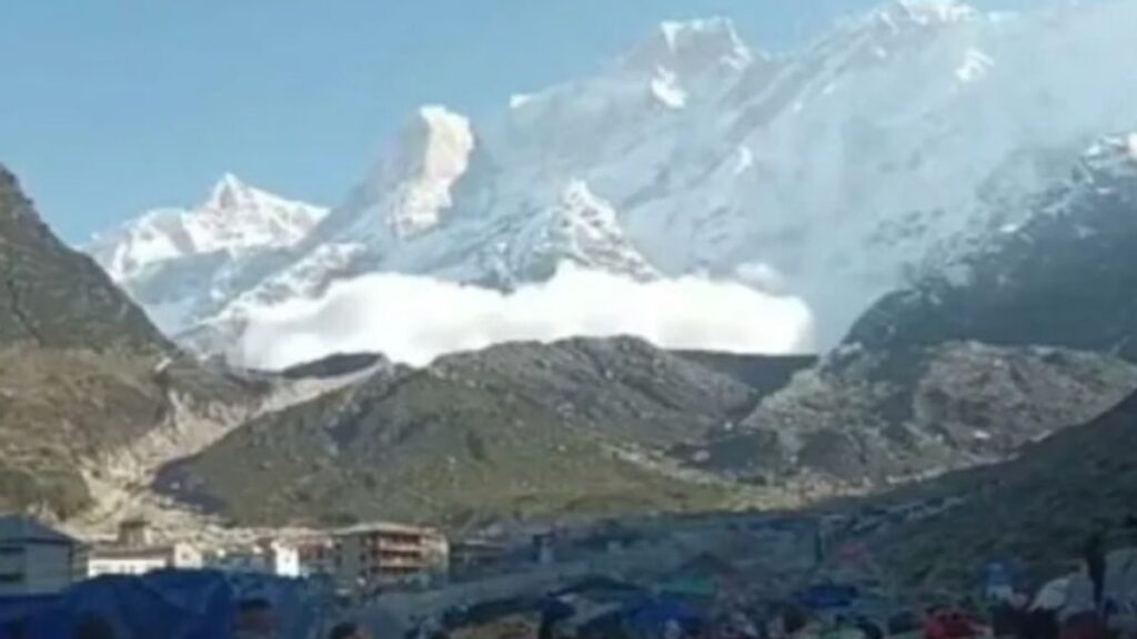 Avalanche in Kedarnath for the 5th time in 10 months. Hillvani News