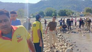 A young man drowned in river water.hillvani.com