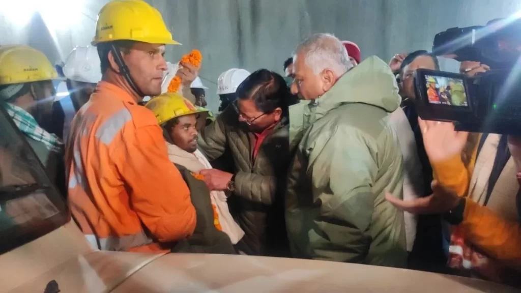 Uttarkashi Tunnel Rescue Operation. Hillvani News