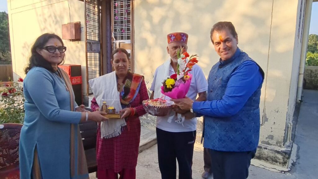 Dr. Premchand Aggarwal reached the residence of Gabbar Singh