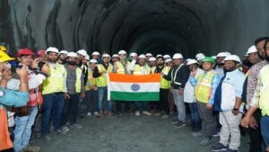 Break Through of Rishikesh Karnaprayag Railway Line Tunnel