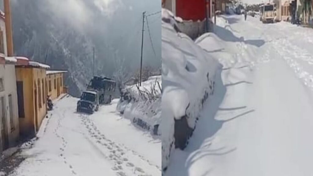 Gangotri Highway closed due to snowfall