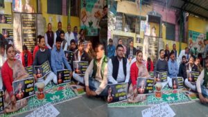 Congress supported Ankita Bhandari's justice strike