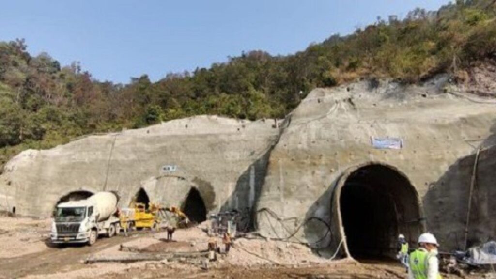 Rishikesh-Karnprayag rail line project