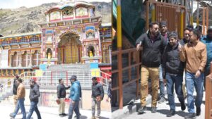 District Magistrate Himanshu Khurana reached Badrinath