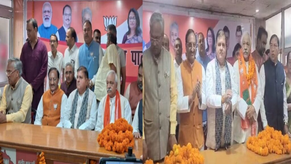 Congress leader Dinesh Aggarwal joined BJP