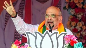 Union Home Minister Amit Shah will address the election rally