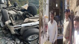 Tragic accident on Mussoorie-Dehradun road