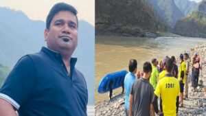 Young man drowned in Ganga river in rishikesh