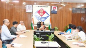 Chief Secretary held a meeting. Hillvani News