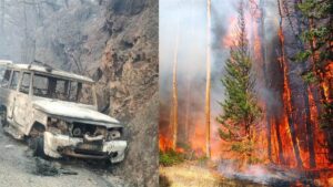 Almora Forest Fire. Hillvani News