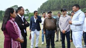 कत्यूर महोत्सव स्थल का दर्जा राज्य मंत्री व जिलाधिकारी ने