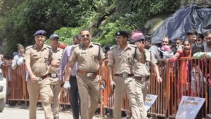 पुलिस महानिरीक्षक, अपराध एवं कानून व्यवस्था, उत्तराखण्ड ने किया यात्रा व्यवस्थाओं का निरीक्षण