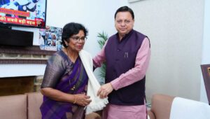 मुख्यमंत्री धामी से राष्ट्रीय महिला आयोग (NCW) की अध्यक्ष श्रीमती