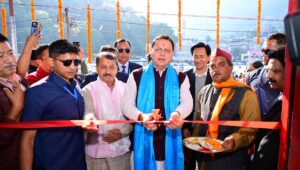 सीएम धामी ने नैनीताल में विकास कार्यों का किया निरीक्षण,