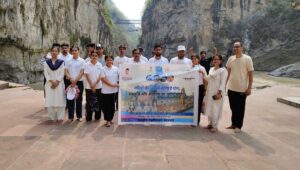 रुद्रप्रयाग में “नमामि गंगे” कार्यक्रम की भव्य शुरुआत, योग, स्वच्छता