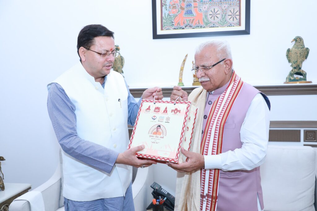 मुख्यमंत्री धामी ने केन्द्रीय ऊर्जा व आवास एवं शहरी कार्य