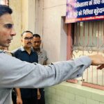 चिकित्सालय में संचालित चन्दन लैब में अव्यवस्थाओं पर भड़क़े डीएम;