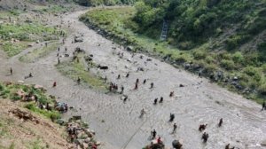 प्रसिद्ध मौण मेला इस साल भी जौनपुर क्षेत्र में पूरे