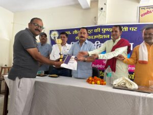 नशे को ना, खेल और ज़िंदगी को हां” – स्व. सौरभ भट्ट स्मृति बैडमिंटन टूर्नामेंट का सफल आयोजन