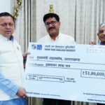 स्वामी राम हिमालयन यूनिवर्सिटी द्वारा मुख्यमंत्री राहत कोष में ₹ 51 लाख की धनराशि का योगदान दिया गया
