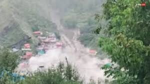 Cloud burst in Dharali of Uttarkashi. Hillvani