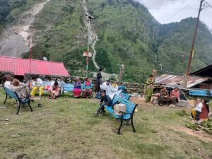 यमुनोत्री के स्यानाचट्टी में आपदा प्रभावित क्षेत्रों में आयोजित हुआ