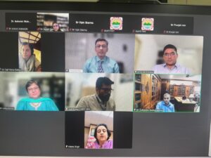 “अंतरिक्ष में मानव” विषय पर वेबिनार का आयोजन