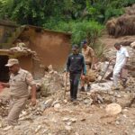 डीएम बागेश्वर पहुंचे पौंसारी एवं बैसानी क्षेत्र का निरीक्षण करने,