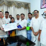 आपदा राहत हेतु सत्संग संस्था ने मुख्यमंत्री राहत कोष में प्रदान की ₹1 करोड़ की सहयोग राशि