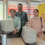 10 टीबी मरीजों को बांटा पोषाहार, 02 को दी सिलाई मशीन