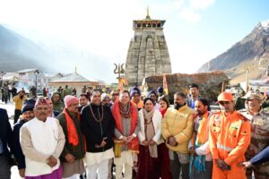 श्री केदारनाथ धाम के कपाट हुए बंद : मुख्यमंत्री पुष्कर