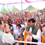 मुख्यमंत्री धामी का चम्पावत विधानसभा क्षेत्र में सड़क मार्ग से
