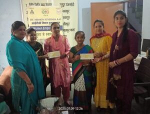 महिला सशक्तिकरण की दिशा में सार्थक कदम — आईटीसी मिशन सुनहरा कल के टीएचपी कार्यक्रम की दो लाभार्थी महिलाओं को मिला आत्मनिर्भरता का संबल