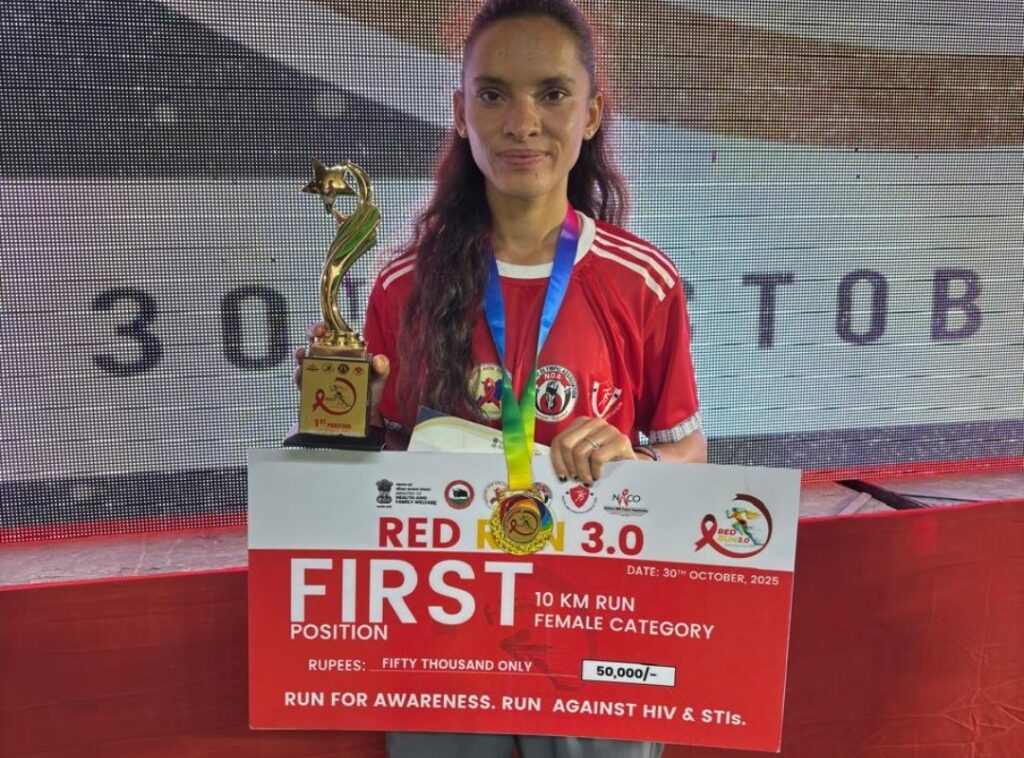 गौरव का पल : उत्तराखण्ड की अनीशा ने 10 किलोमीटर की 3.0 राष्ट्रीय रेड रन मैराथन प्रतियोगिता में किया प्रथम स्थान प्राप्त