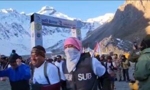 आदि कैलाश में उत्तराखंड की पहली हाई एल्टीट्यूड अल्ट्रा रन मैराथन का ऐतिहासिक आयोजन*