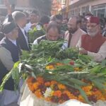 पंचतत्व में विलिन हुए दिवाकर भट्ट, बेटे ने दी मुखाग्नि, अंतिम यात्रा में उमड़ा जनसैलाब