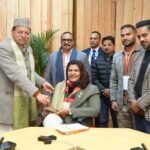 मुख्यमंत्री पुष्कर सिंह धामी से डॉ. दीपा मलिक ने की शिष्टाचार भेंट