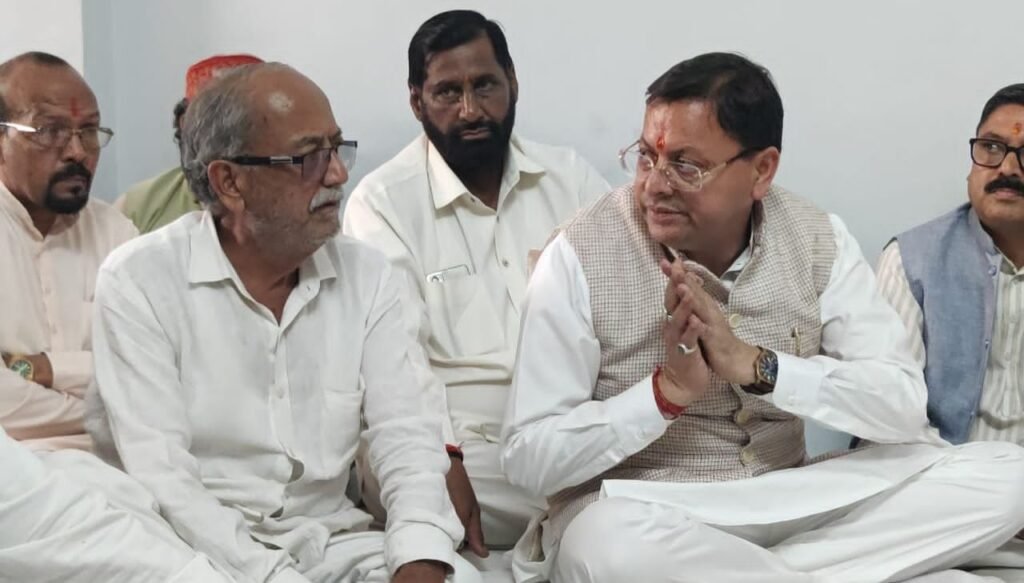रामनगर में मुख्यमंत्री ने जताया शोक, विधायक दीवान सिंह बिष्ट के आवास पहुंचे…