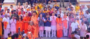 मुख्यमंत्री धामी व भाजपा राष्ट्रीय अध्यक्ष नितिन नबीन ने की भव्य गंगा आरती…