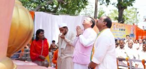 मुख्यमंत्री धामी ने भगवान भोलेनाथ एवं महाबली हनुमान की प्रतिमाओं का किया अनावरण