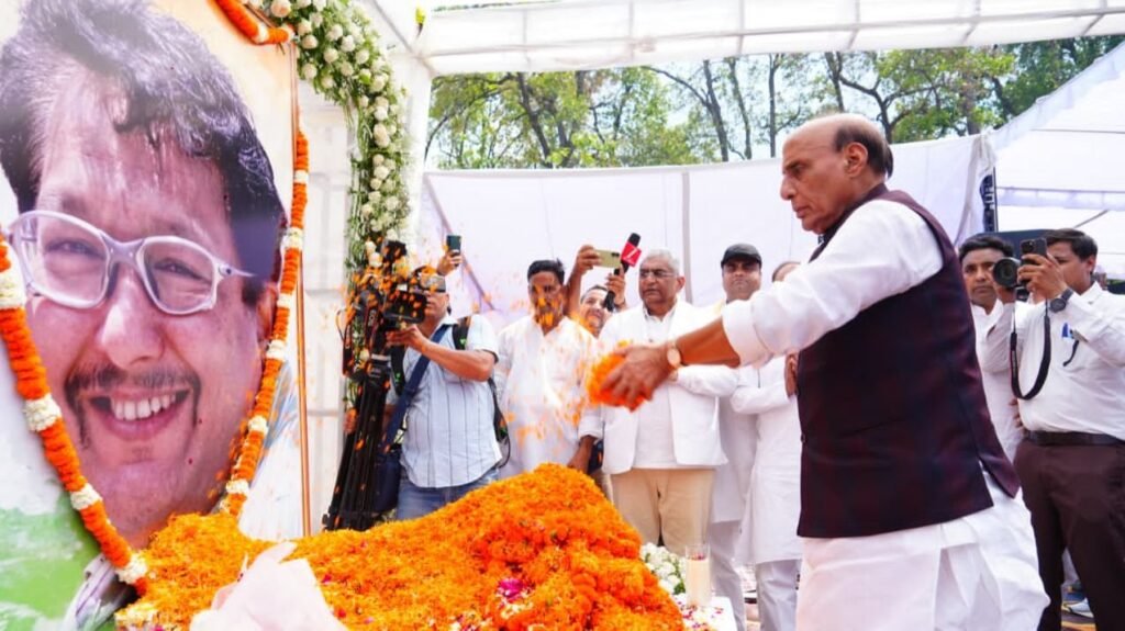 रक्षा मंत्री राजनाथ सिंह और मुख्यमंत्री धामी ने स्व. जसपाल राणा को दी श्रद्धांजलि…